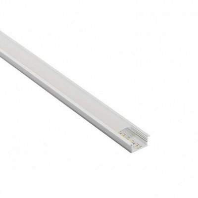 SLV 214404 GLENOS Linear-Einbau-Profil, 3314-200, 2m, alu eloxiert,