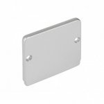 SLV 214454 GLENOS Endkappe f?r Industrial Profil Flat, silber, 2 St?ck