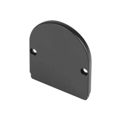 SLV 214460 GLENOS Endkappe f?r Industrial Profil Dome, mattschwarz, 2 St?ck