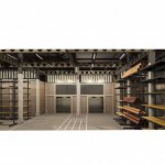 SLV 214464 GLENOS Endkappe f?r Industrial Profil Dome, silber, 2 St?ck