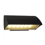 SLV 227050 NOVA LED WALL OUT Wandleuchte, schwarz, 7.9W, 3000K, IP44