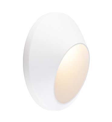 SLV 227181 DELO LED WALL OUT Wandleuchte weiss, 5W, 3000K, IP55