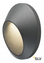 SLV 227185 DELO LED WALL OUT Wandleuchte anthrazit, 5W, 3000K, IP55