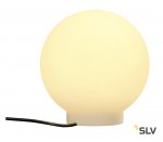 SLV 227219 ROTOBALL FLOOR 25 Aussenleuchte, weiss, E27, IP44