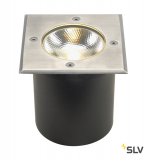 SLV 227604 ROCCI Bodeneinbauleuchte, eckig, Edelstahl 316, LED