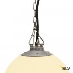 SLV 228050 ROTOBALL SWING 25 Pendel- leuchte, weiss, E27