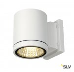 SLV 228511 ENOLA_C OUT WL Wandleuchte, rund, weiss, 9W LED, 3000K, 35°