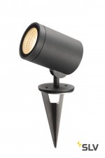 228555 SLV HELIA LED светильник IP55 с LED 15Вт, 3000К, 50°, 1050лм, антрацит