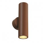 SLV 228777 ASTINA OUT ESL rostfarben, 2xGU10, max. 2x11W, IP44