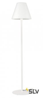 SLV 228961 ADEGAN Stehleuchte, weiss, E27 ESL, max. 24W, IP54