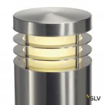 SLV 229050 VAP 100 Stehleuchte, rund, Edelstahl 304, E27, max. 23W, IP44