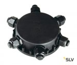 SLV 229260 ANSCHLUSSBOX RUND, 6-fach, IP55, 14mm Kabeldurchmesser