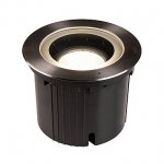 SLV 229312 DASAR 115 LED Bodeneinbau- strahler, Edelstahl 316, 3.8W, warmweiss, IP67