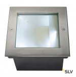 SLV 229381 DASAR LED SQUARE Bodenein- bauleuchte, Edelstahl 316, asymmetrisch, 34W, 4000K, IP67