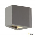 SLV 229664 OUT BEAM LED Wandleuchte, Beam up/Flood down, silbergrau