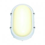 SLV 229921 TERANG Wand-und Deckenleuchte, oval, weiss, 8W LED, 3000K
