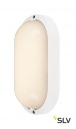 SLV 229951 TERANG 2 XL SENSOR, Wand- und Deckenleuchte, oval, weiss, 3000K, IP44