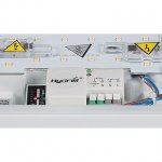 SLV 229954 TERANG 2 XL SENSOR, Wand- und Deckenleuchte, oval, silber- grau, 3000K, IP44