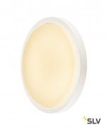 229961 SLV AINOS LED светильник накладной IP44 с LED 18Вт (20Вт), 3000К, 120°, 1430лм, белый