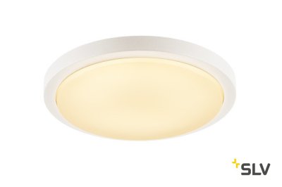 229961 SLV AINOS LED светильник накладной IP44 с LED 18Вт (20Вт), 3000К, 120°, 1430лм, белый