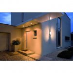 SLV 230447 MERIDIAN 2 Wandleuchte, rostfarben, E27 ESL, max. 25W