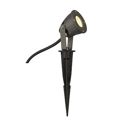 SLV 231025 NAUTILUS SPIKE LED KOMPAKT, Bodenleuchte, anthrazit, 230V, 3000K
