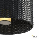 231245 SLV ADEGAN мАNILA PD светильник подвесной IP44 для лампы E27 24Вт макс., антрацит