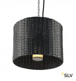 231245 SLV ADEGAN мАNILA PD светильник подвесной IP44 для лампы E27 24Вт макс., антрацит
