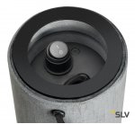 SLV 231360 LISENNE-O Tischleuchte, rund, E27, max. 23W, m. Schalter u. Zul. m. Stecker