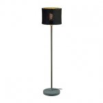 SLV 231395 ADEGAN MANILA SL Stehleuchte, PE Rattan anthrazit + SST 304 + Granit G654, E27, max. 24W