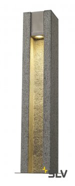 SLV 231440 ARROCK SLOT GU10 Stehleuchte, eckig, Granit, salt & pepper, max. 4W LED