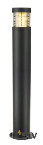 SLV 231595 F-POL Stehleuchte, rund, anthrazit, E27, max. 20W