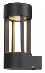 SLV 231805 SLOTS WALL Wandleuchte, anthrazit, 6,3 W LED warmweiss