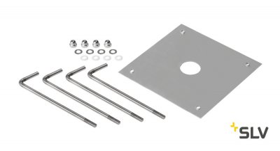 SLV 231849 BUCKLED Schraubenset, aluminium