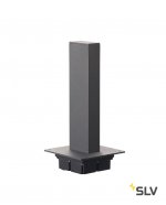 232155 SLV H-POL LED 1-SIDE 36 светильник встраиваемый IP55 с LED 9Вт, 3000К, 350лм, антрацит