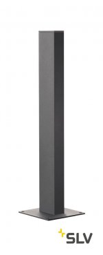 232165 SLV H-POL LED 1-SIDE 66 светильник встраиваемый IP55 с LED 18Вт, 3000К, 700лм, антрацит