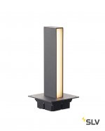 232175 SLV H-POL LED 2-SIDE 36 светильник встраиваемый IP55 с LED 18Вт, 3000К, 700лм, антрацит