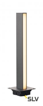 232185 SLV H-POL LED 2-SIDE 66 светильник встраиваемый IP55 с LED 35Вт, 3000К, 1400лм, антрацит