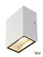 SLV 232431 QUAD XL 1 Wandleuchte, eckig, weiss, LED, 1x3,2W, 3000K,