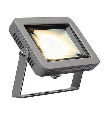 SLV 232804 SPOODI Strahler, eckig, silbergrau, LED
