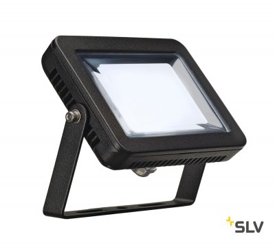SLV 232810 SPOODI Strahler,eckig,10W, schwarz,4000K LED
