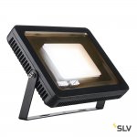 SLV 232840 SPOODI Strahler, eckig, 60W, schwarz, 3000K LED