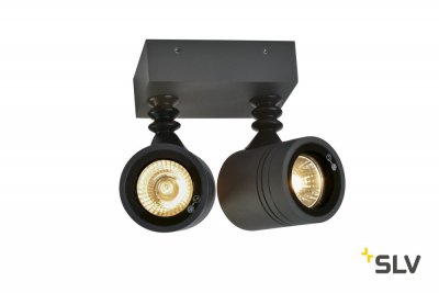 SLV 233095 NEW MYRA WALL SPOT Wandleuchte, anthrazit, 2xGU10, max. 2x50W, IP55 SLV 233095 NEW MYRA WALL SPOT Wandleuchte, anthrazit, 2xGU10, max. 2x50W, IP55