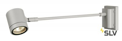 SLV 233124 NEW MYRA DISPLAY STRAIGHT, silbergrau, GU10, max. 50W, IP55