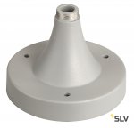 SLV 233144 Standfuss f?r NEW MYRA 1 & 2 Leuchtenk?pfe, silbergrau
