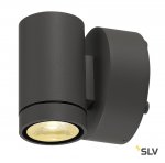 SLV 233225 GUNNSY WALL Downlight, sandy anthracite,8W LED, 3000K