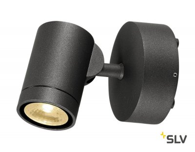 SLV 233245 GUNNSY WALL Wandleuchte, sandy anthracithe, 8W LED, 3000K SLV 233245 GUNNSY WALL Wandleuchte, sandy anthracithe, 8W LED, 3000K