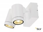 SLV 233251 GUNNSY WALL Wandleuchte, sandy white, 2x8W LED, 3000K