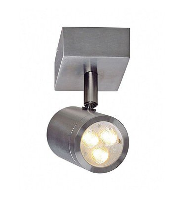 SLV 233310 SST 316 LED SINGLE SPOT Wand- leuchte, Edelstahl 316, LED 3W, 3.000K, IP44