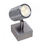 SLV 233310 SST 316 LED SINGLE SPOT Wand- leuchte, Edelstahl 316, LED 3W, 3.000K, IP44